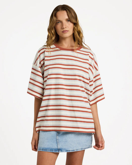 Roxy Pavement Tee CHUTNEY