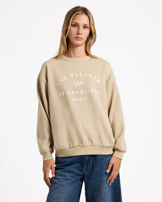 RVCA Bold RVCA Vintage Crew SAND