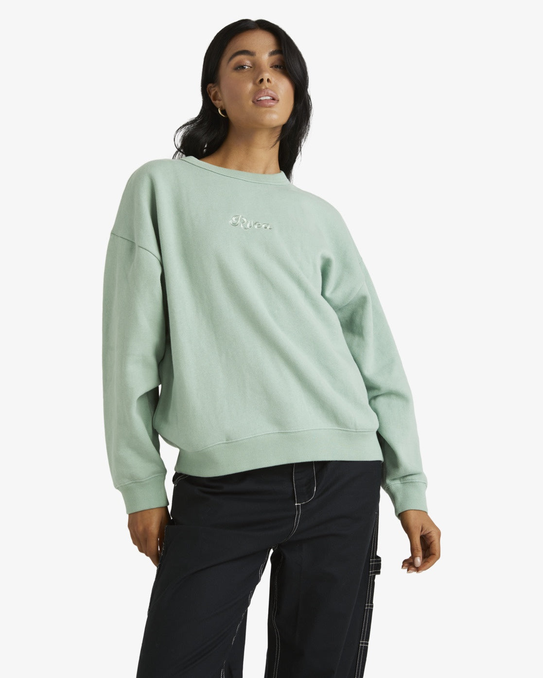 RVCA Pocket Crew GREEN HAZE