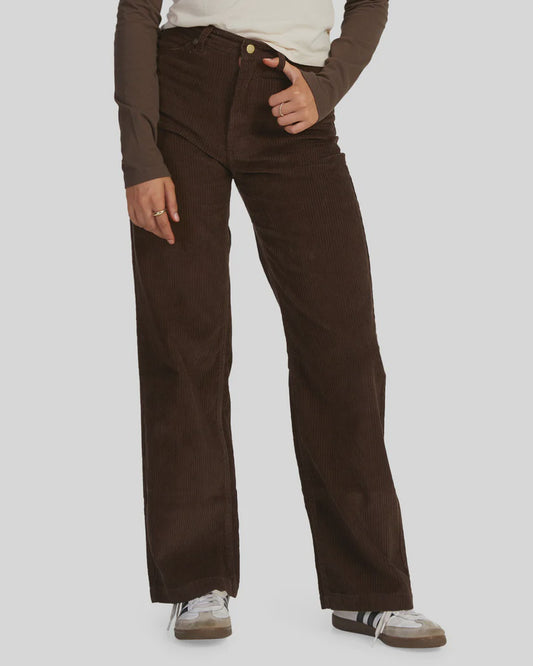 RVCA Underground Cord Pant COFFEE