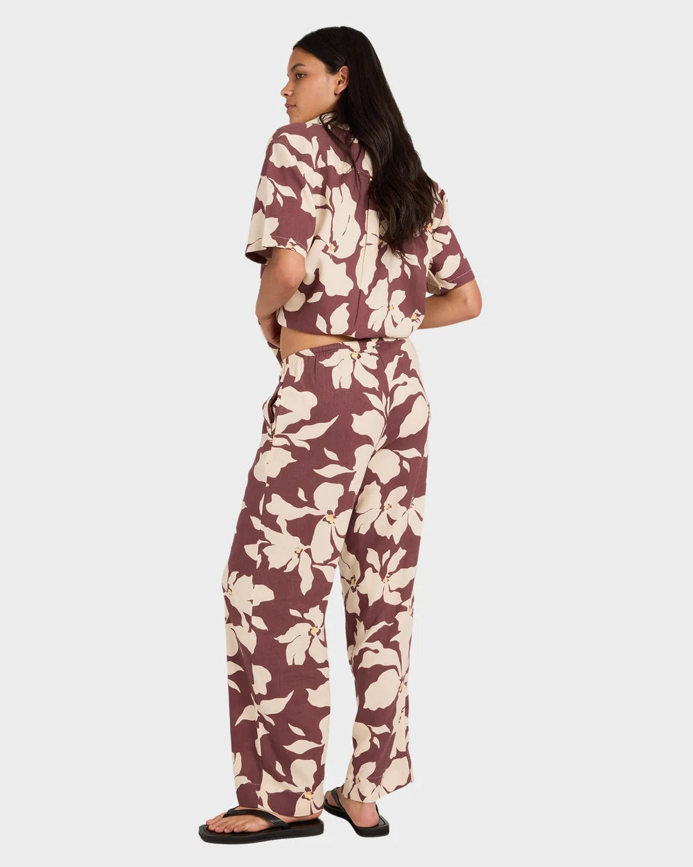 RVCA Rhi Holiday Pant TERRA BROWN
