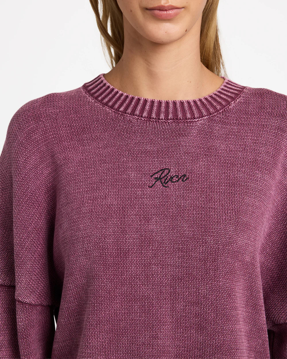 RVCA Ivy Knit Sweater WINE