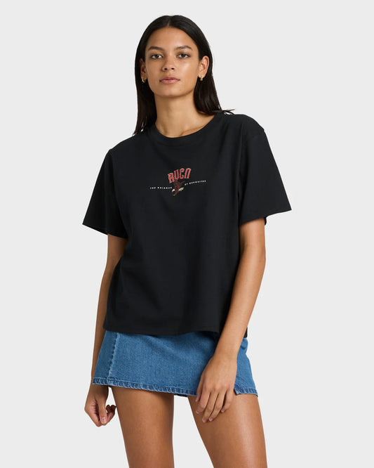 RVCA Easy Tee BLACK WASH
