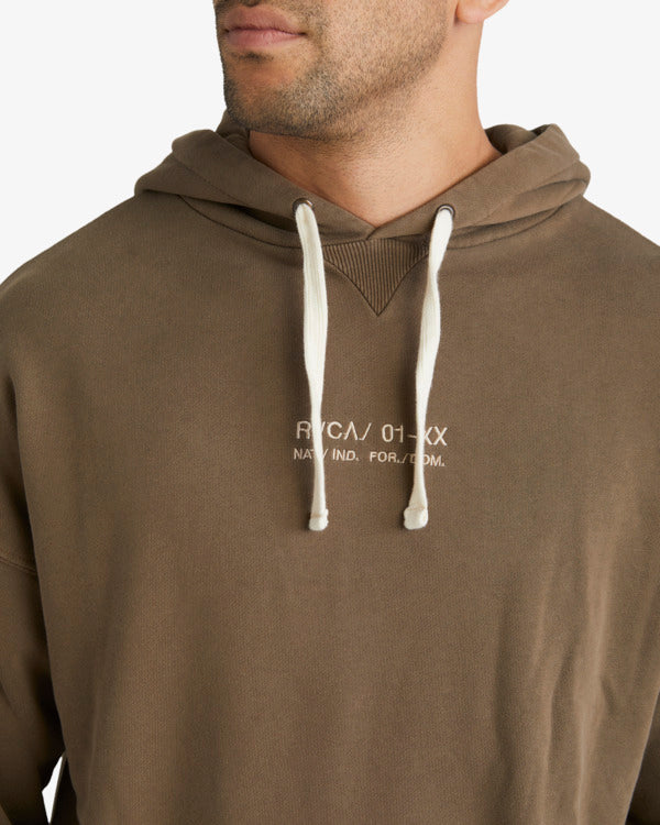 RVCA Circa Hoodie WOOD