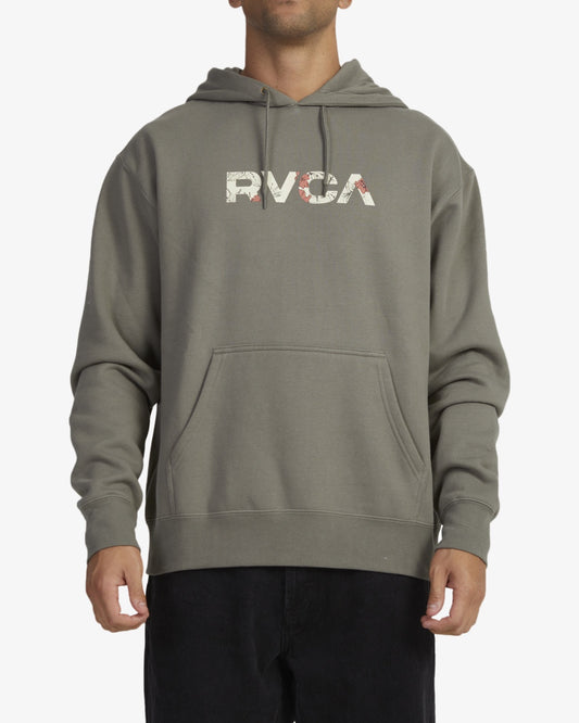 RVCA Drawn In Hoodie OLIVE