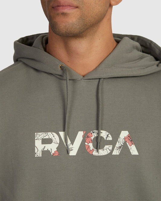 RVCA Drawn In Hoodie OLIVE