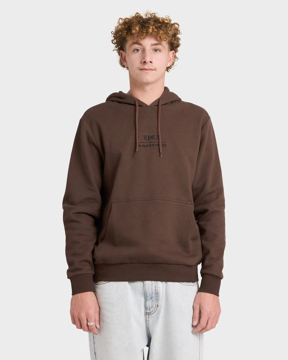 RVCA Venom Bite Hoodie MOCHA