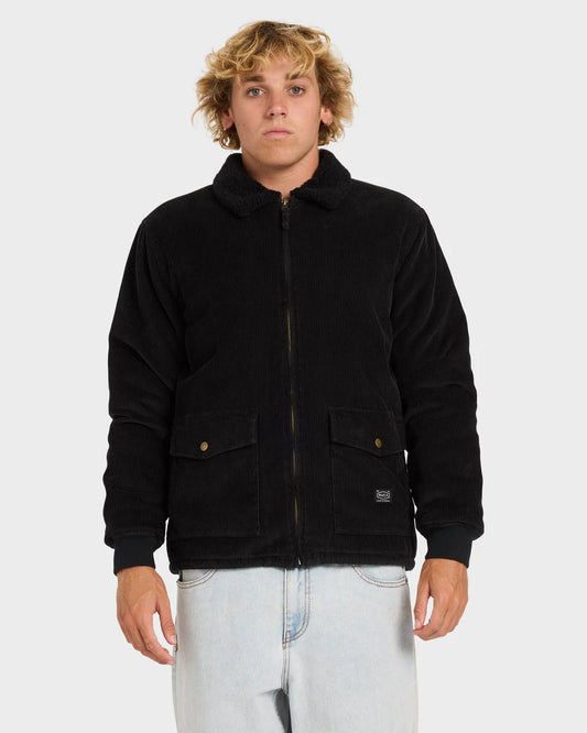 RVCA Station Cord Jacket RVCA BLACK