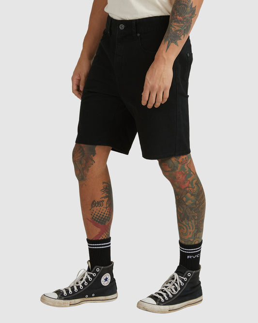 RVCA Daggers Twill Short BLACK