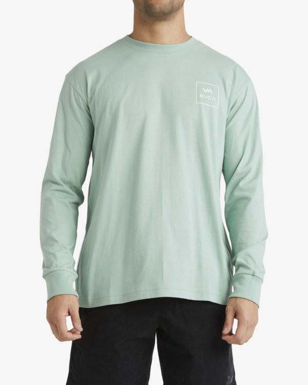 RVCA All The Way LS Tee GREEN HAZE