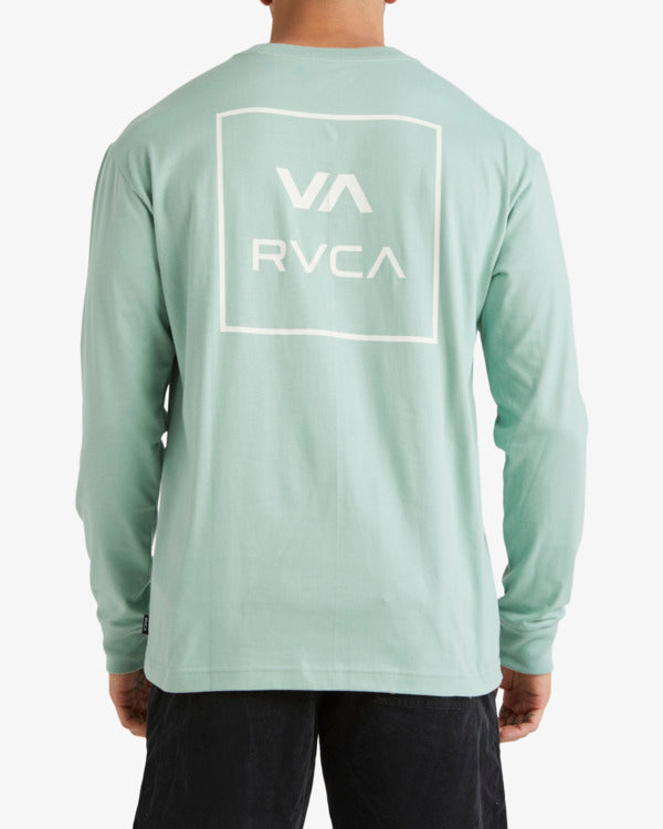 RVCA All The Way LS Tee GREEN HAZE