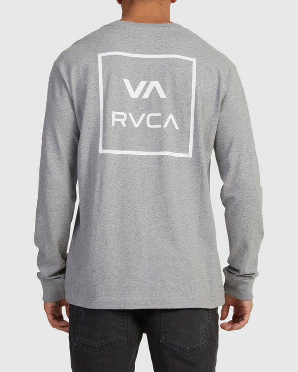 RVCA VA All The Ways LS Tee GREY MARLE