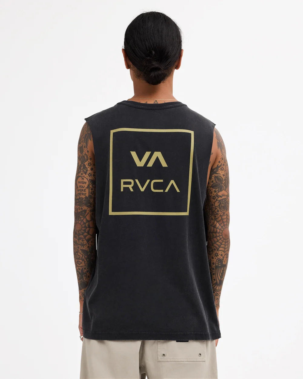 RVCA VA All The Ways Muscle BLACK ACID