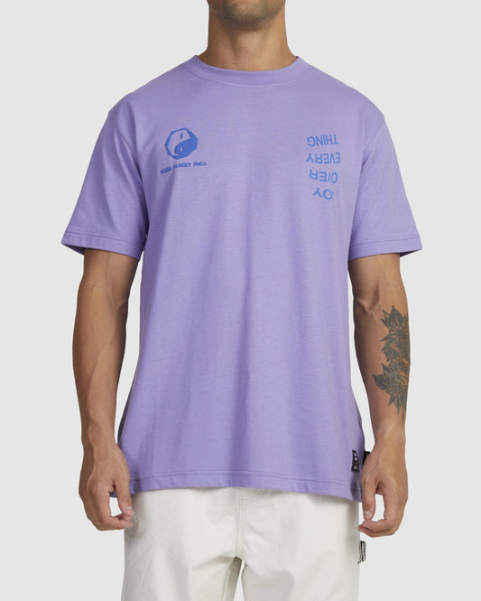 RVCA Over Everything SS Tee MUSK STICK