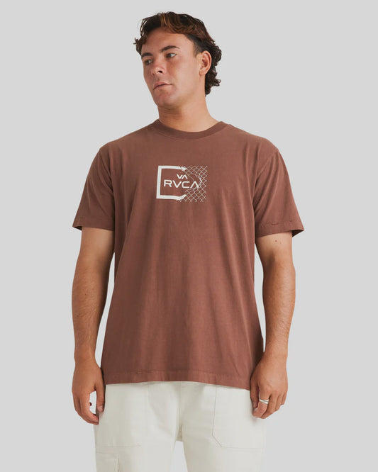 RVCA Break Out SS Tee HAZELNUT
