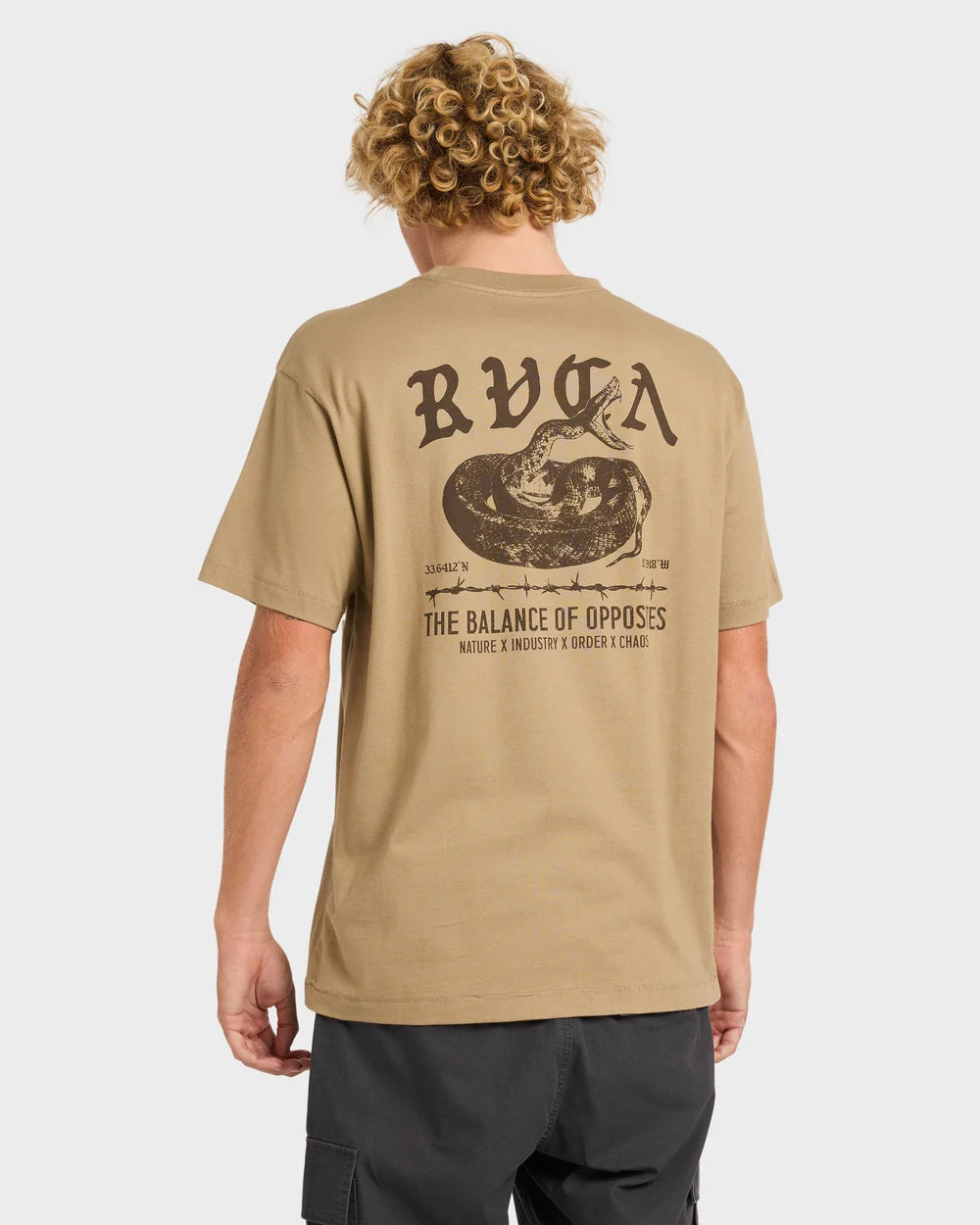RVCA Venom Bite Tee COYOTE