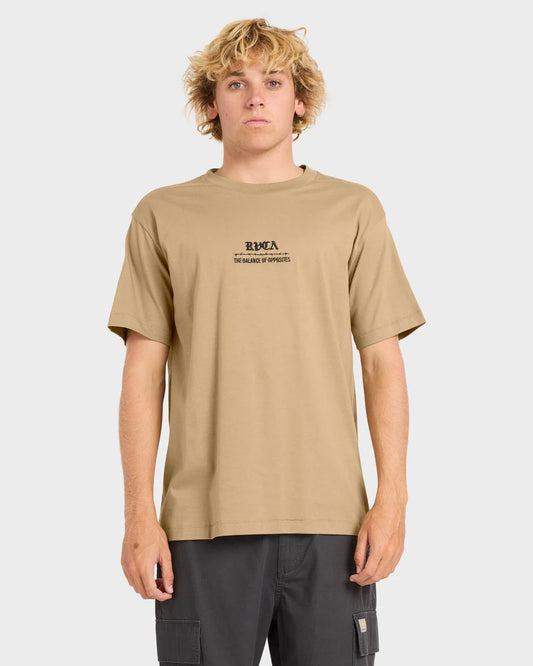 RVCA Venom Bite Tee COYOTE