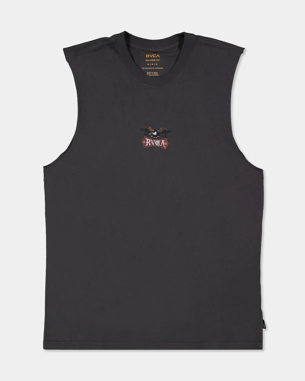 RVCA Eagle Muscle WASHED BLACK