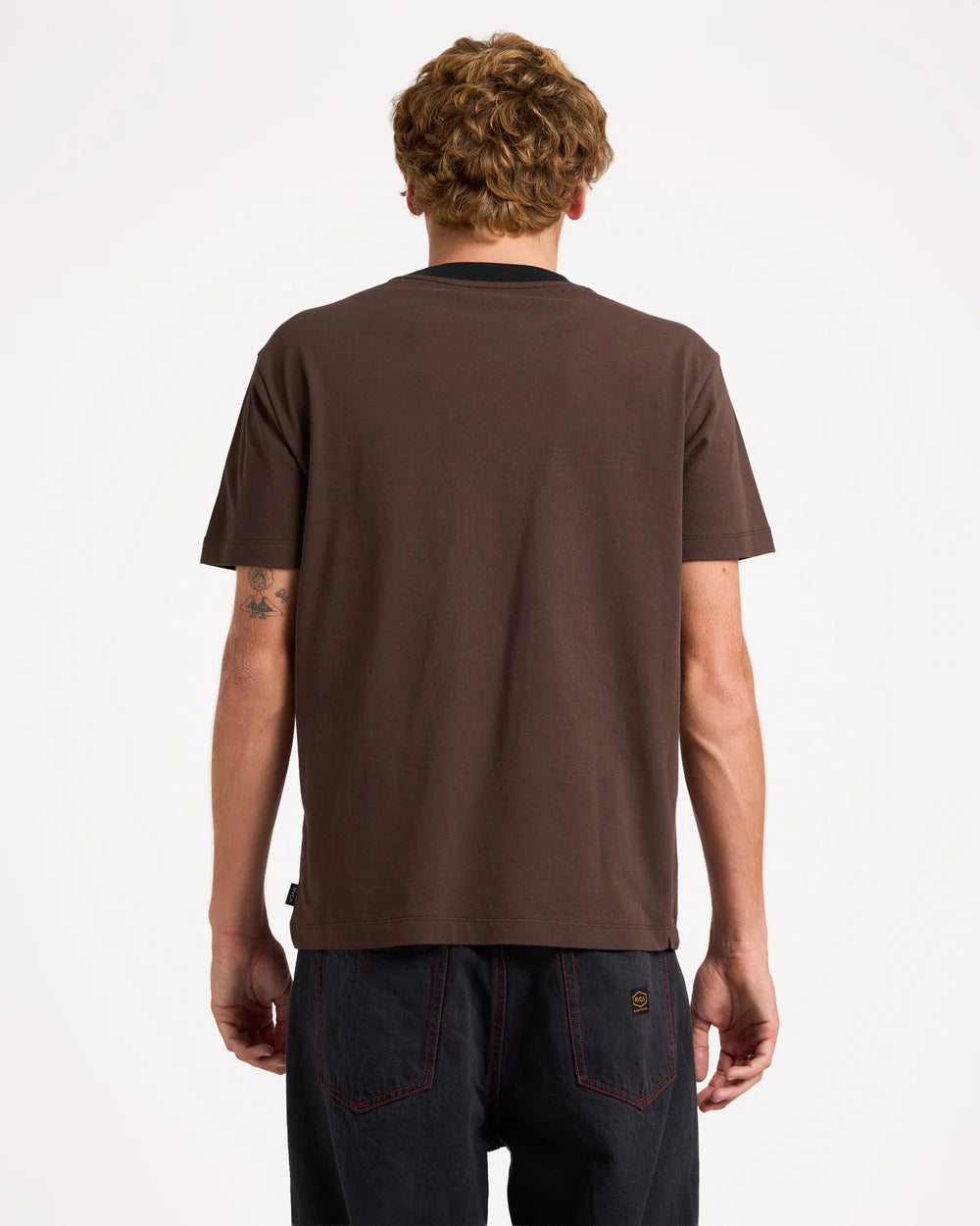 Rvca Speed SS Tee CHOCOLATE