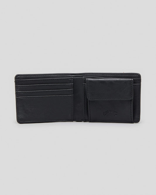 Billabong Range Wallet BLACK / TAN