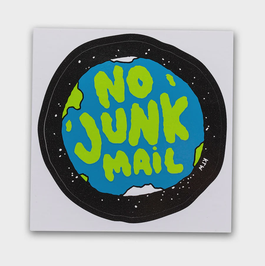 Keep Tassie Wild No Junk Mail Sticker