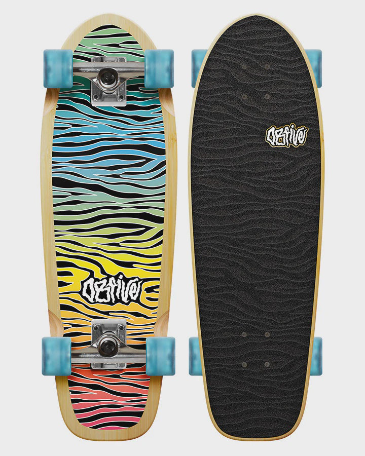 Obfive Skateboard Zeebrah Cruiser 28"