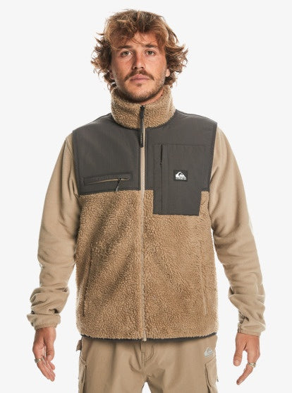 Quiksilver Shallow Water Gilet Vest TIMBER WOLF
