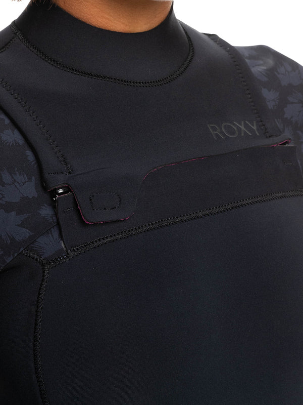 Roxy 4/3 Swell Series FZ GBS Wetsuit BLACK