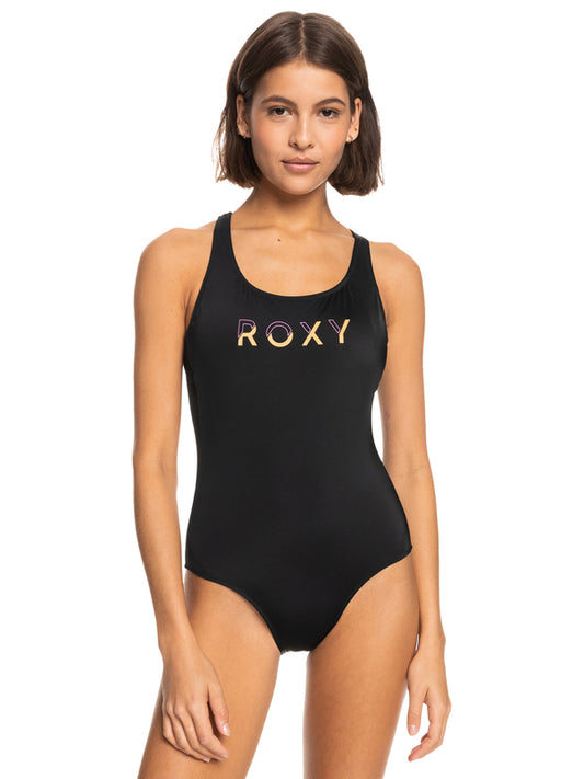 Roxy Active SD Basic 1 Piece Swimwear ANTHRACITE