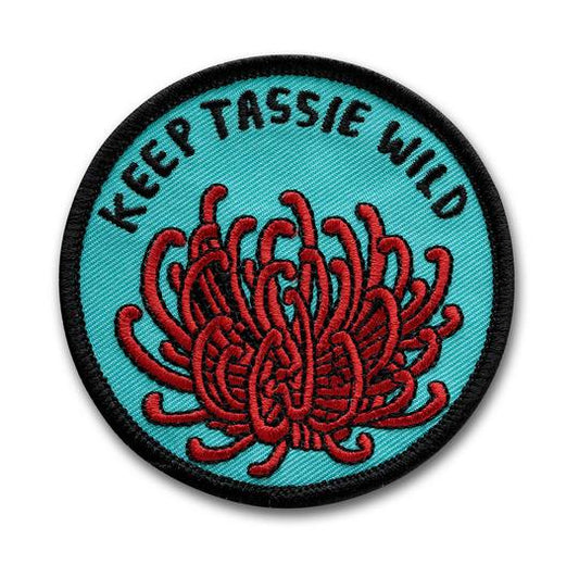 Keep Tassie Wild Waratah Patch