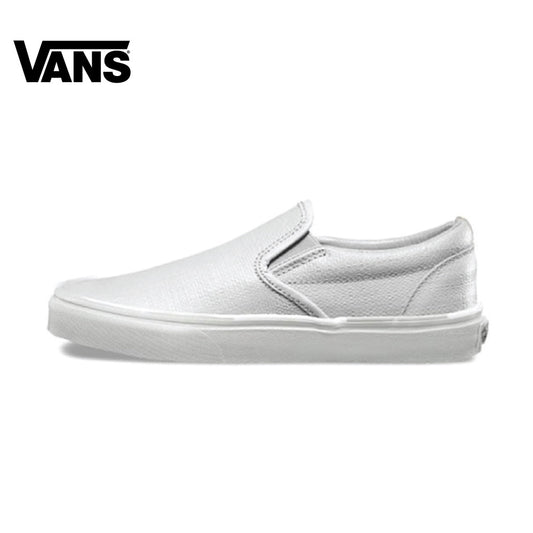 Vans Classic Slip-On (Premium Leather) TRUE WHITE
