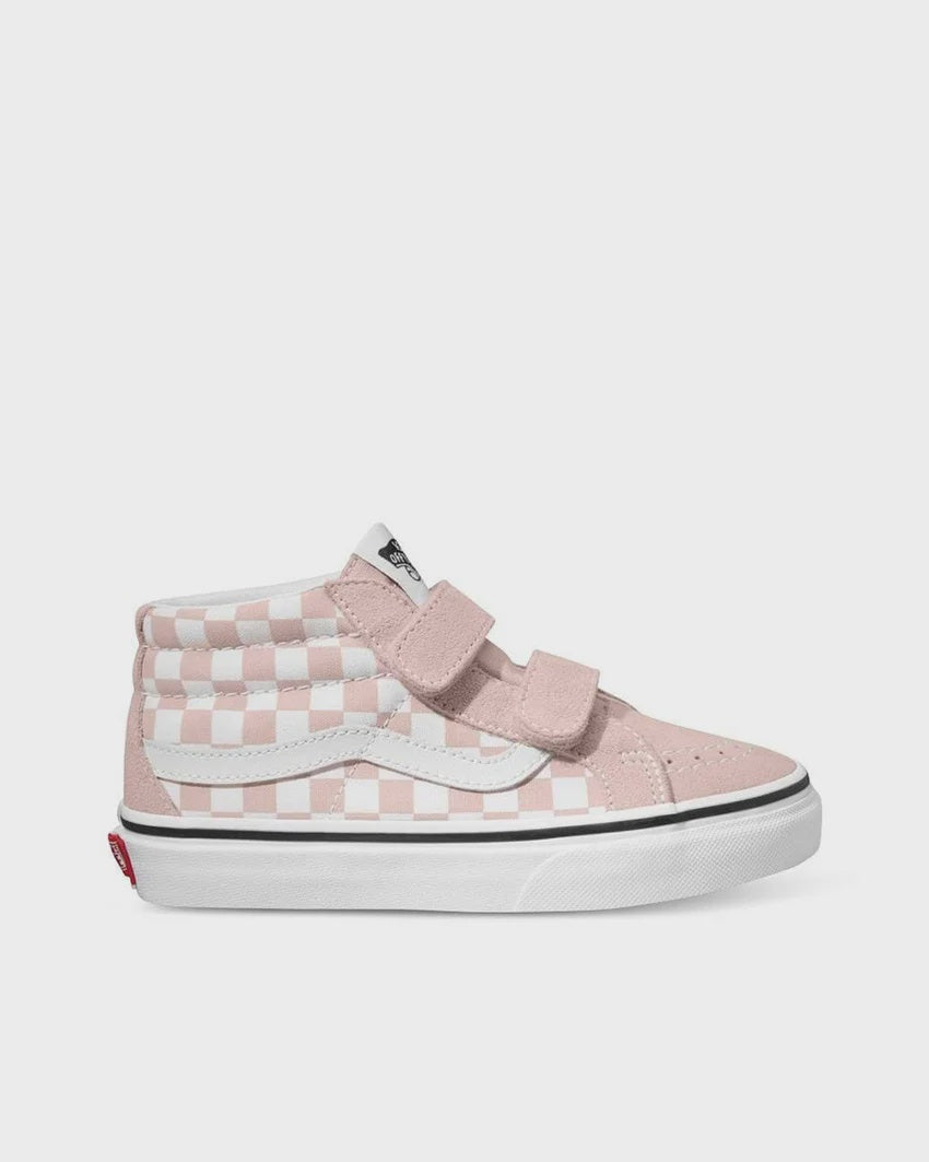 Vans Sk8-Mid Reissue V Color Theory Checkerboard ROSE SMOKE